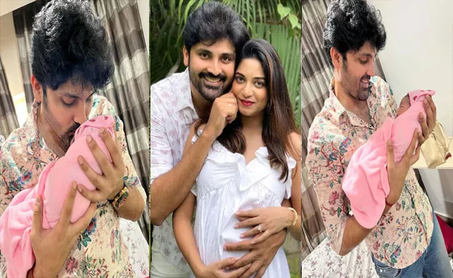 Bigg Boss Fame Samrat Reddy Blessed With Baby Girl Shares First Picture - Sakshi