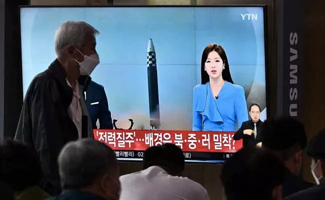 North Korea Fired Two Cruise Missiles South Korea Said - Sakshi