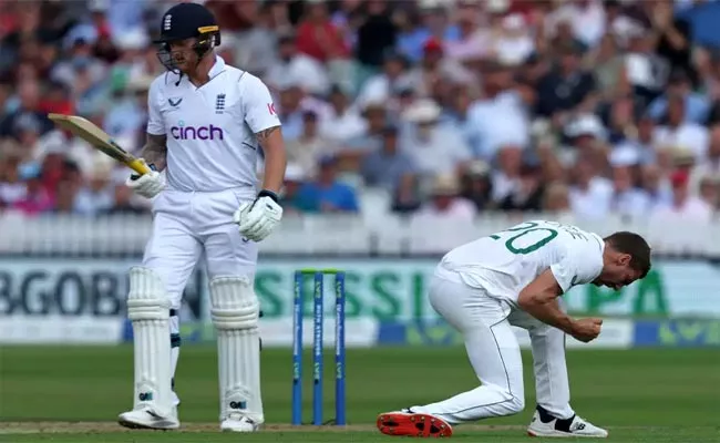 ENG VS SA 1st Test: England In Deep Trouble, Lost 6 Wickets In Day 1 - Sakshi