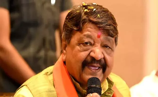 Kailash Vijayvargiya Sparked Conroversy Criticising Bihar CM  - Sakshi