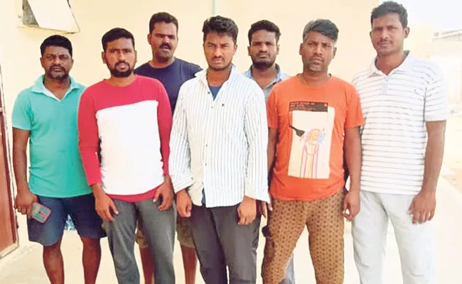 Srikakulam Sikkolu Youth 8 Members Stranded In Oman Country Seek Help - Sakshi