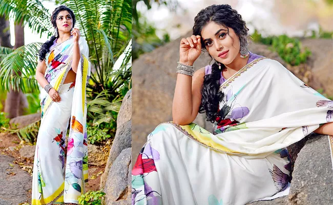 Fashion: Actress Poorna In Bhargavi Kunam Saree Cost 54K Speciality - Sakshi