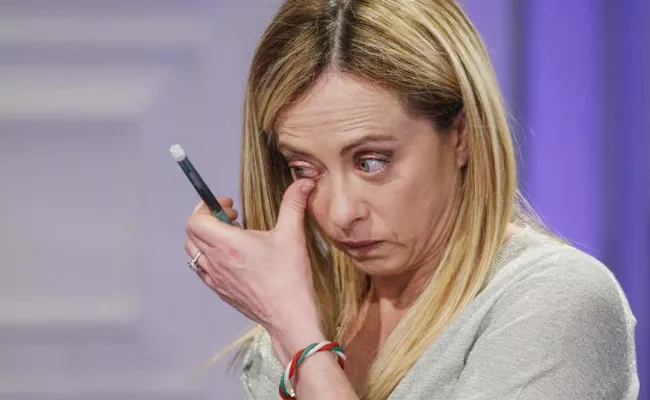 Italy PM Candidate Giorgia Meloni Posted Rape Clip Deleted By Twitter - Sakshi