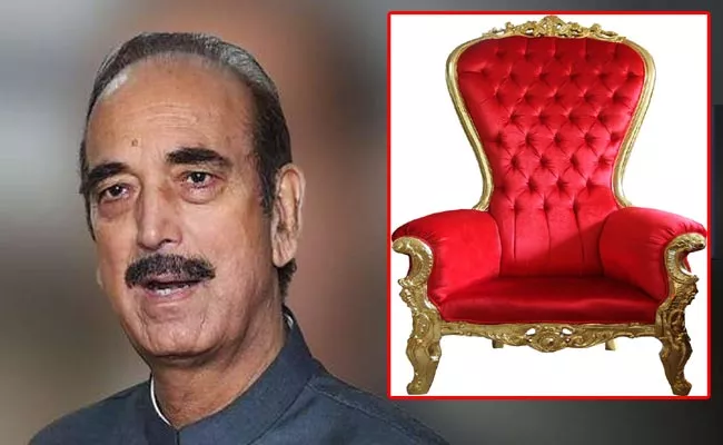 Amin Bhatt Says Ghulam Nabi Azad will Be Jammu Kashmir CM - Sakshi