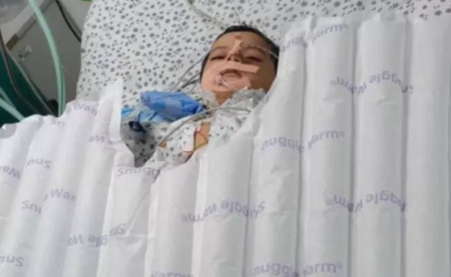 This 10 Month Old Baby Fighting Dengue shock syndrome Parents Seek Help - Sakshi