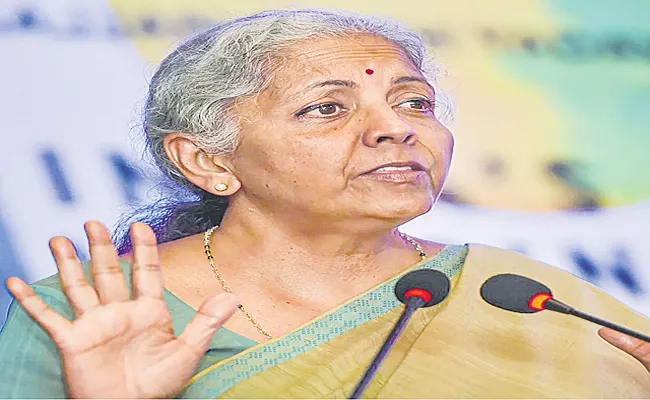 Financial inclusion major step towards inclusive growth says Nirmala Sitharaman - Sakshi