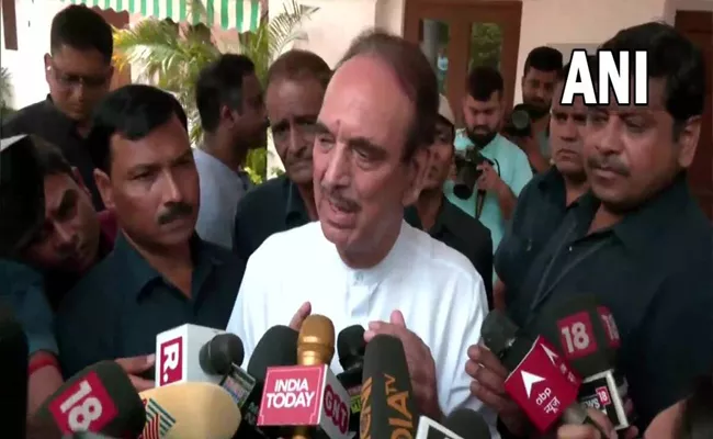 Ghulam Nabi Azad Breaks Silence After Quitting Congress Says Forced To Leave - Sakshi