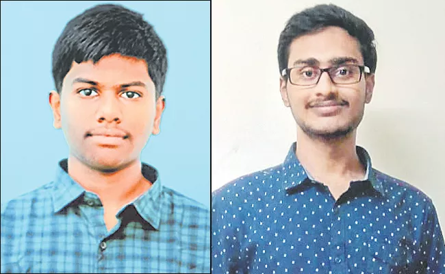 Telugu Students Tops In JEE Advanced 2022 Results - Sakshi