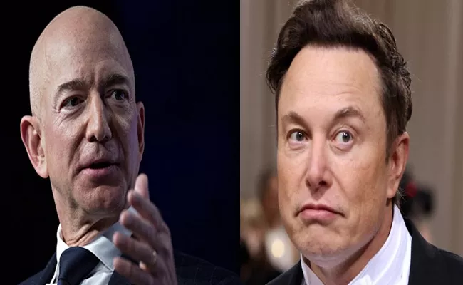 Jeff Bezos Loses 10 usd Billion Overnight usd 8 Billion Elon Musk - Sakshi