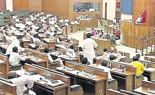 AP Assembly Sessions Assembly Nod To Three Key Bills In Third Day - Sakshi