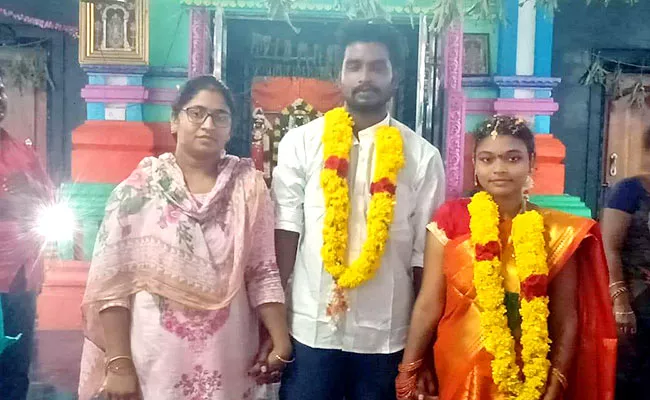 Tiktok Love Wife Helped To Her Husband To Marry His Love - Sakshi