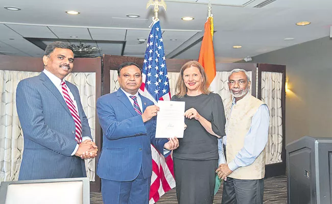 US Consul General Hyderabad Efforts To Increase Visa Appointments - Sakshi