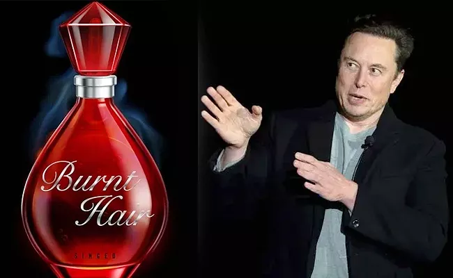Elon Musk launches new musk: Burnt hair perfume10k bottles sold - Sakshi