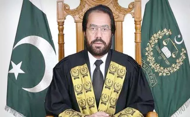 Former High Court Chief Justice Of Pakistan Dead In Terrorist Attack - Sakshi