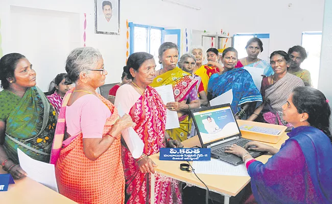 New services At village and ward secretariats in Andhra Pradesh - Sakshi
