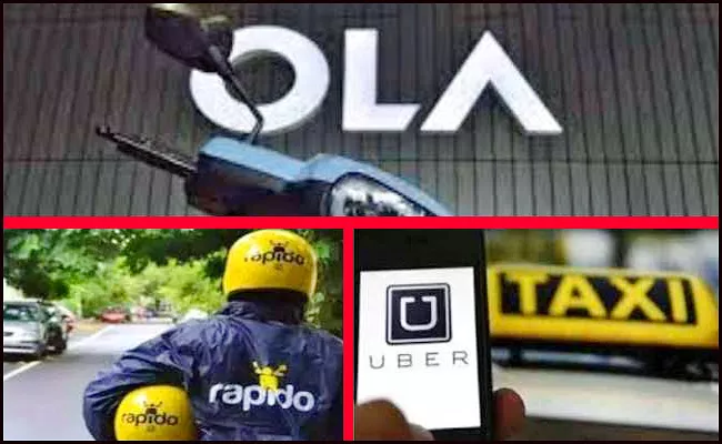 Ola Uber Rapido Autos Banned in Karnataka - Sakshi