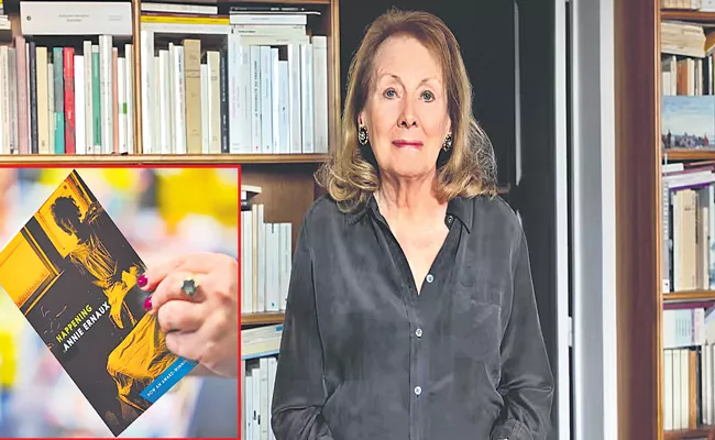 French author Annie Ernaux wins 2022 Nobel Prize at her life and career - Sakshi