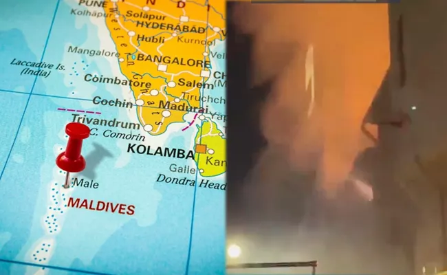 Maldives Fire: Foreign Workers Along Indians Killed   - Sakshi