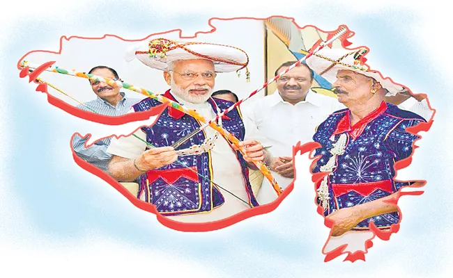 Gujarat Assembly Elections 2022: PM Narendra Modi turns election into a personal battle - Sakshi