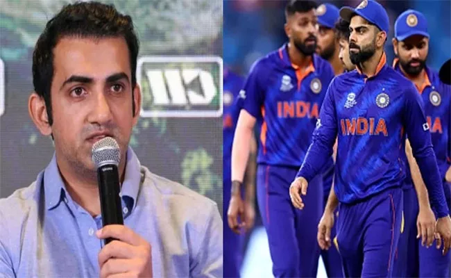 Gautam Gambhir Wants Players To Be Blamed For Poor Performance In ICC Tournament, Not IPL - Sakshi