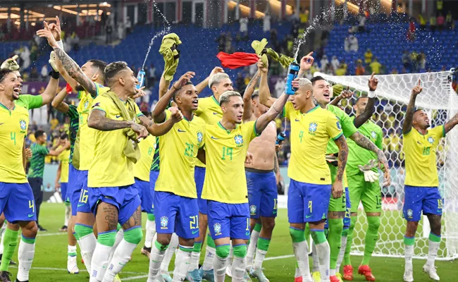 FIFA WC 2022: Brazil Beat Switzerland Qualifies For Stage 16 - Sakshi