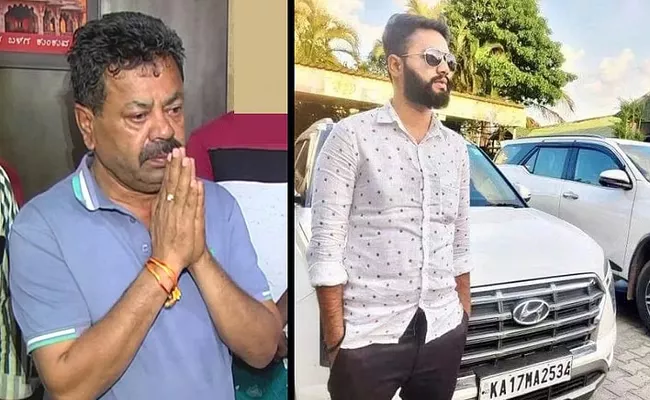 Karnataka BJP MLA Renukacharya nephew found Dead in Car - Sakshi