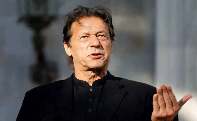 Pakistan: Media Regulatory Body Bans Broadcasting Imran Khan Sspeeches - Sakshi