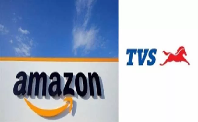 Amazon India Partners TVS For Electric Vehicles, To Deploy 10000 Ev By 2025 - Sakshi