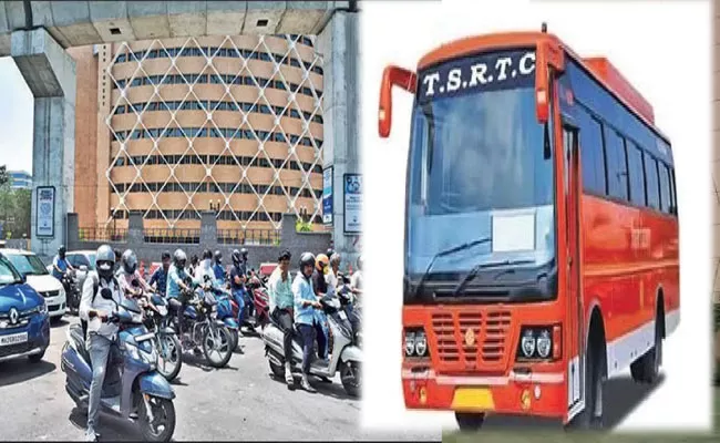 TSRTC Good News For IT Employees Special shuttle Buses At IT Corridor - Sakshi