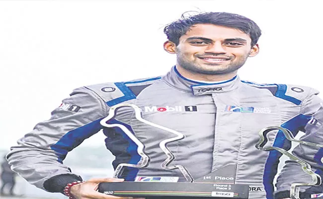 AKhil Ravindra Won Indian Racing League Hyderabad - Sakshi