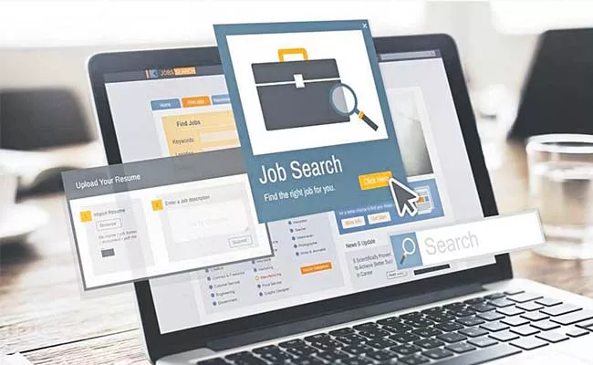 Online Jobs: E Recruitment Witnesses Marginal Dip Of 1 Pc In November - Sakshi