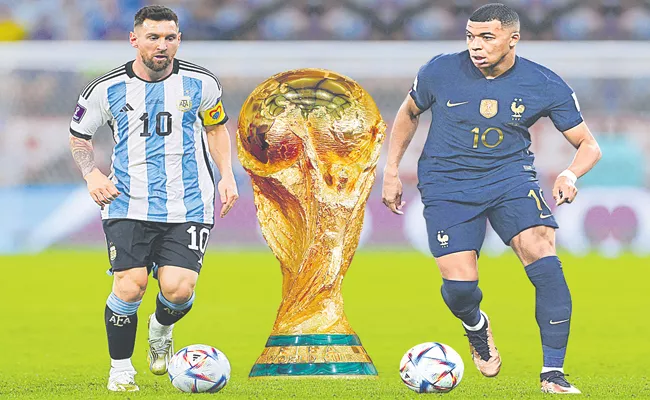 FIFA World Cup Qatar 2022 Second Final : france vs argentina finals in doha on 18 december 2022 - Sakshi
