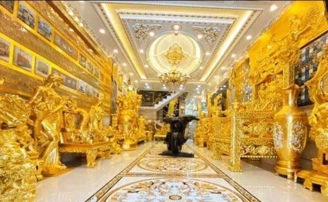 Vietnam Famous Gold House Goes Viral Attracts Tourists - Sakshi