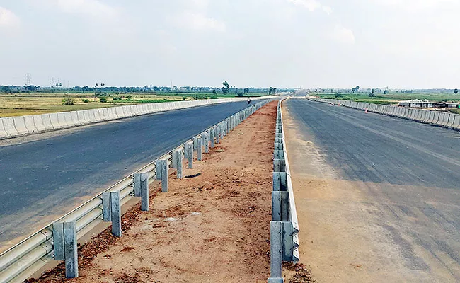 Gollapudi Chinna Avutapalli Bypass Construction Works Fast - Sakshi
