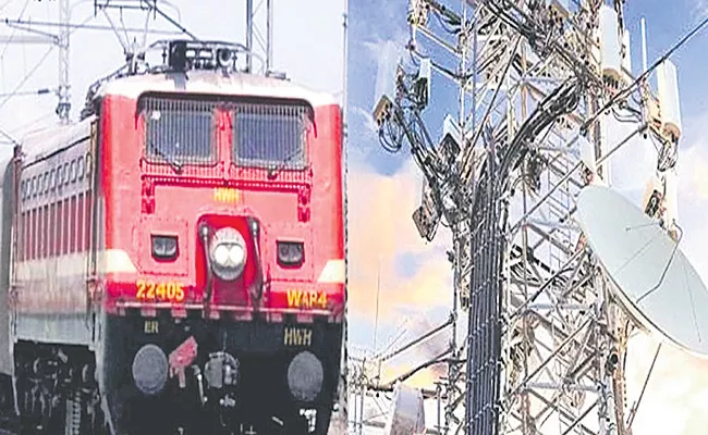 Telecom Towers Can Now Be Deployed In Railway Owned Properties - Sakshi