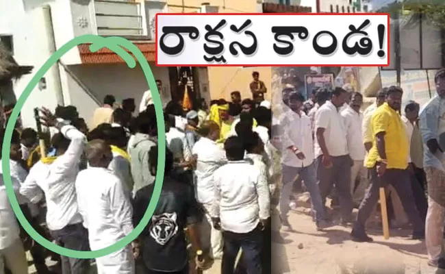 TDP Leaders Attacks Rise in Punganur Assembly Constituency - Sakshi
