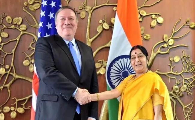 US Secretary Mike Pompeo Disrespectful Remarks On Sushma Swaraj - Sakshi