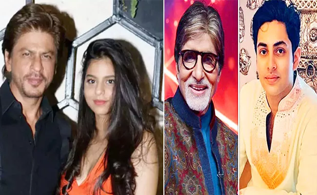 Shah Rukh Khan Daughter Suhana Khan Dating With Big B Grandson - Sakshi