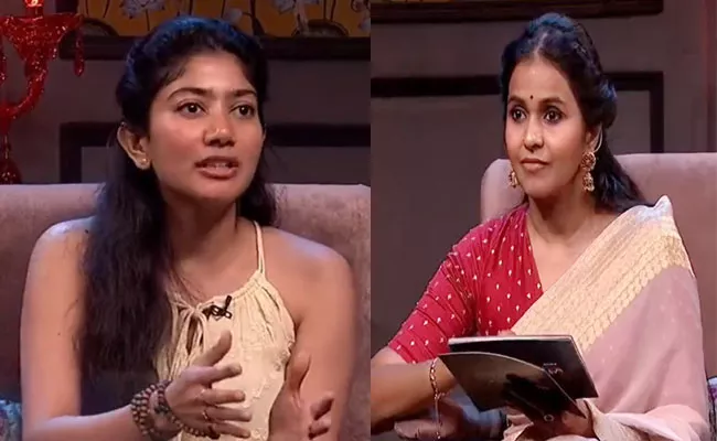 Sai Pallavi With Singer Smitha in Nijam With Smitha Talk Show - Sakshi