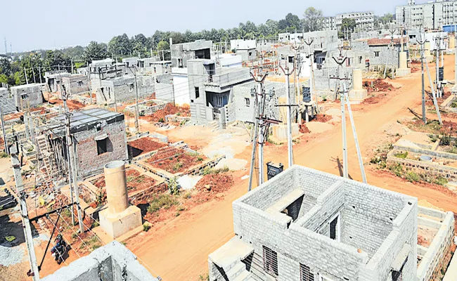 Housing Department measures to speed up construction of houses - Sakshi