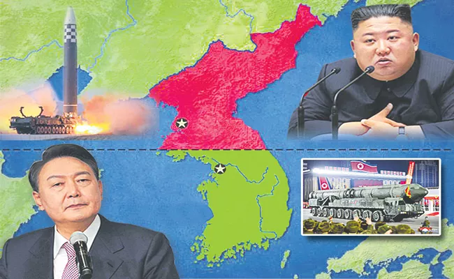 North Korea and South Korea are separated by hatred - Sakshi