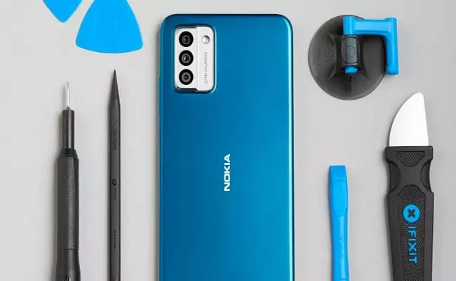 Nokia launches smartphone you can fix yourself repair  - Sakshi