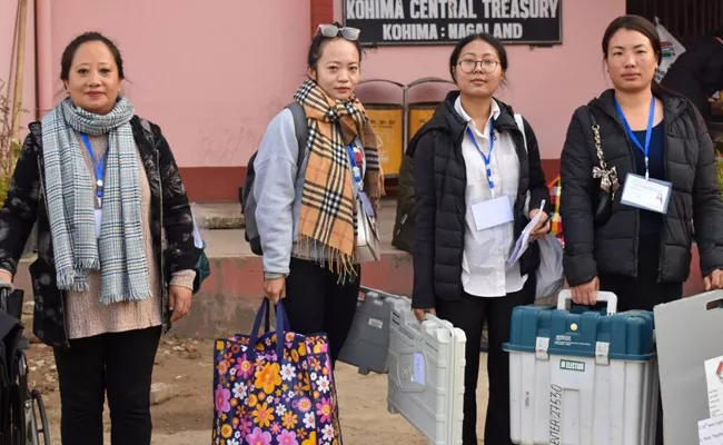 Polling in Nagaland and Meghalaya today - Sakshi