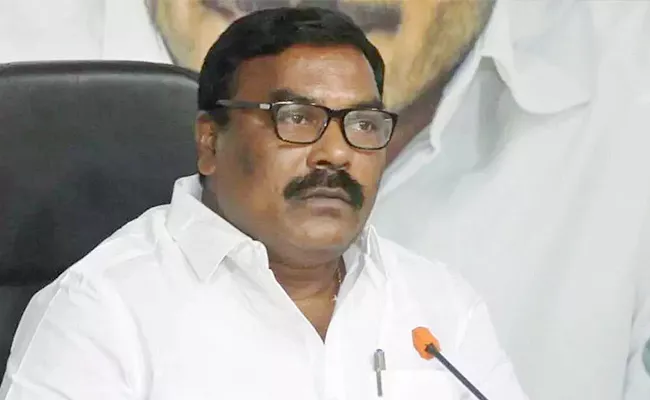 Minister Merugu Nagarjuna Fires On Lokesh Over Sub Plan - Sakshi