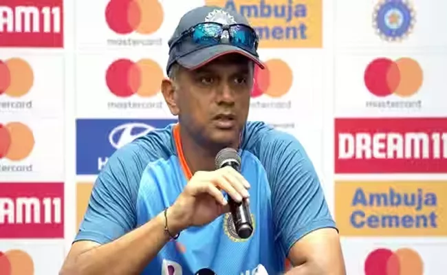 BGT 2023:Coach Rahul Dravid Speech-4th Test Draw Result IND Vs AUS - Sakshi