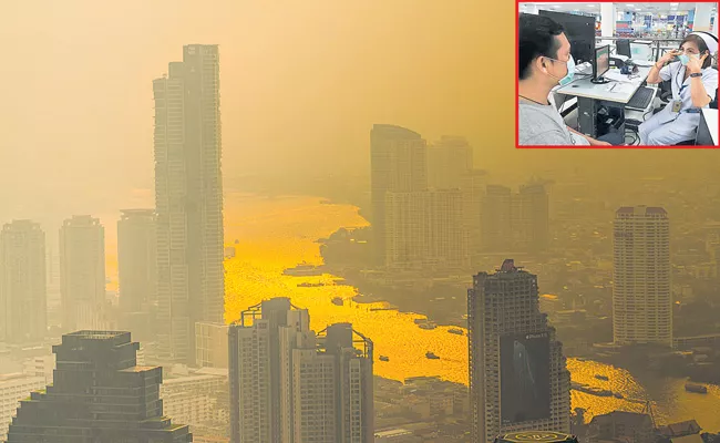 Air pollution in Thailand has sickened 14,49,716 people so far - Sakshi