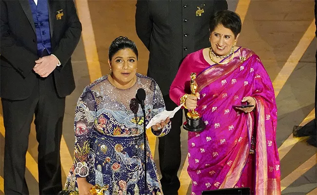 Oscars 2023 Elephant Whisperers Win Best Documentary Feature Film - Sakshi