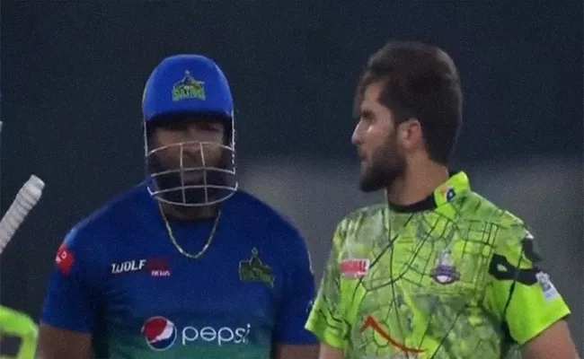 PSL 2023: Shaheen Afridi Engages In Heated Exchange With Pollard - Sakshi