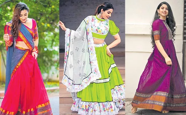 Special Dresses for Ugadhi  - Sakshi