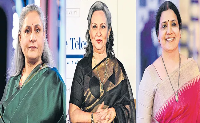 Sr Actress Jaya Bachchan, Sharmila Tagore, Jivitha secong innings - Sakshi